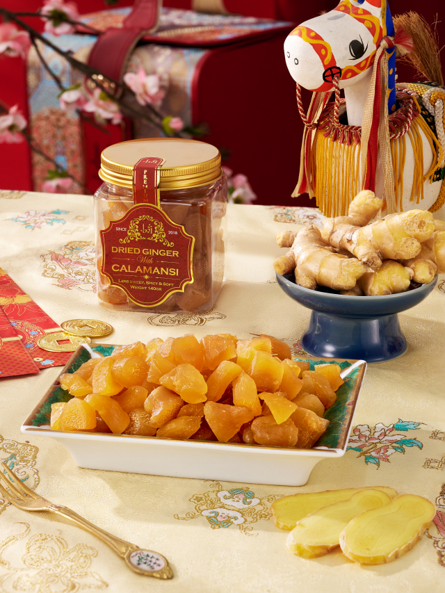 Dried Ginger with Calamansi