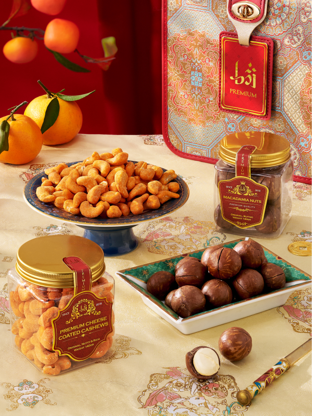 Premium Cheese-Coated Cashews