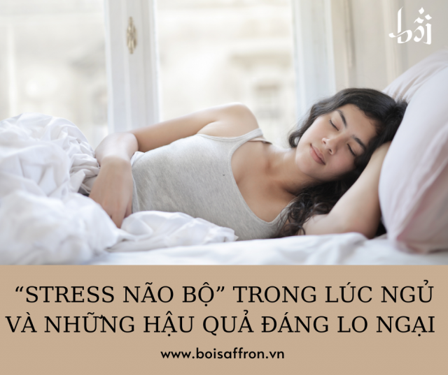 “Stress Não Bộ” Trong Lúc Ngủ Và Những Hậu Quả Đáng Lo Ngại